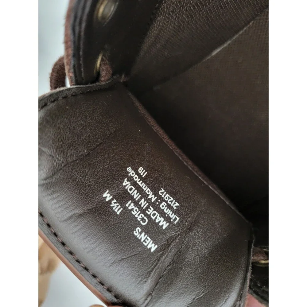 Cole Haan Men's Leather Vartan Sport Ox Sneakers  Size 11.5 M Brown
